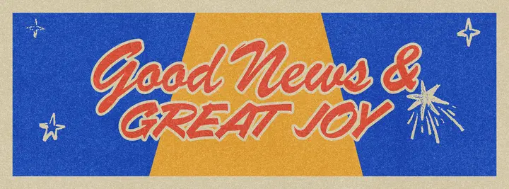 Good News and Great Joy: facebook cover