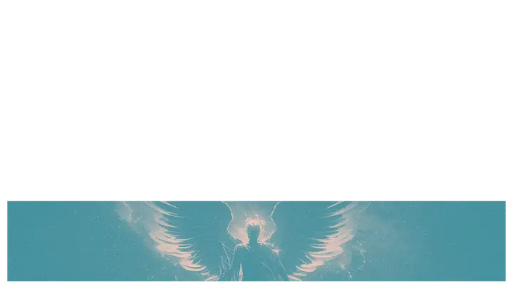 Hark A Message From Heaven: lower third · blank