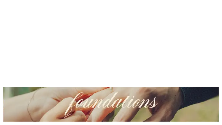 Foundations: lower third