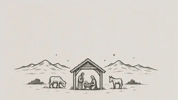 Christmas: blank background