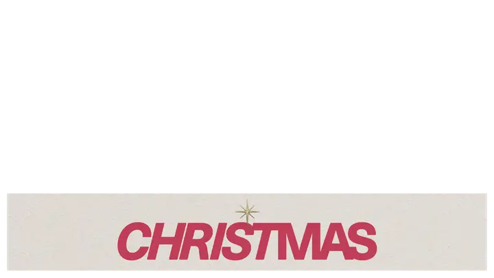Christmas: lower third