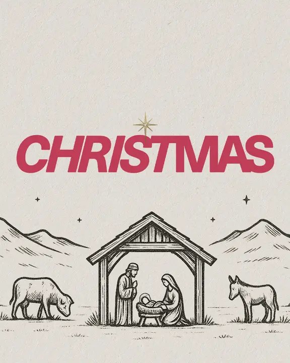 Christmas: social post