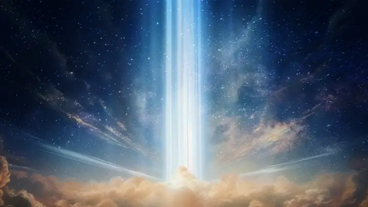 Hark A Message From Heaven: 4K slide · blank