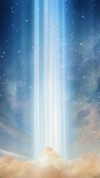 Hark A Message From Heaven: story · blank