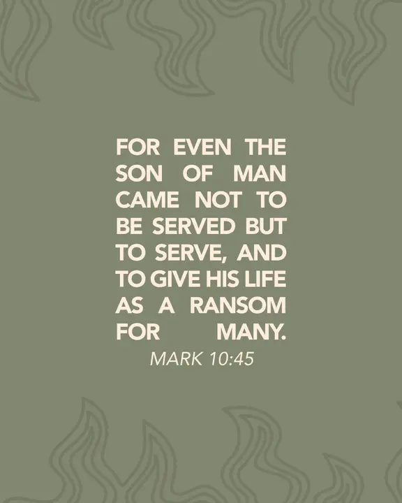 To Serve and Give: social post