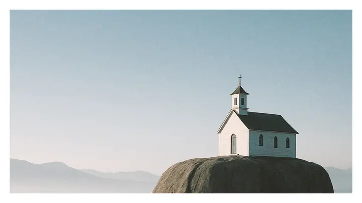 Upon This Rock: 4K slide · blank