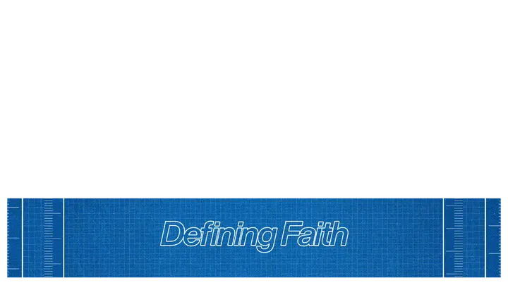 Defining Faith: lower third