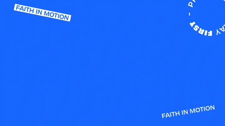 Pray First: notes slide