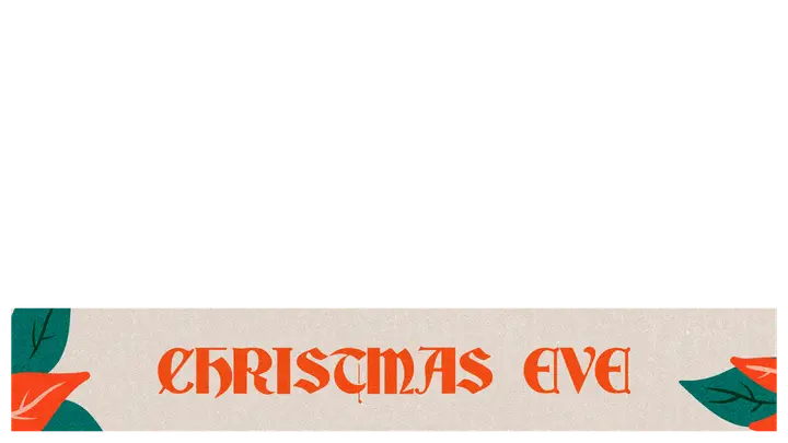 Christmas Eve: lower third