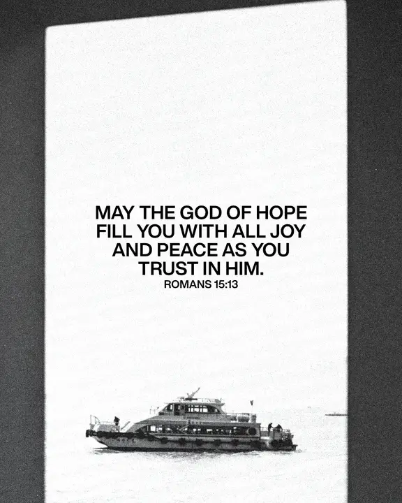 God of Hope: social post