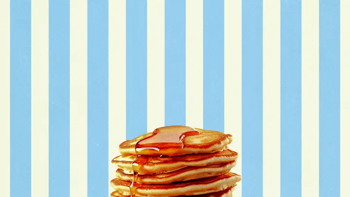 Pancake Breakfast: 4K slide · blank