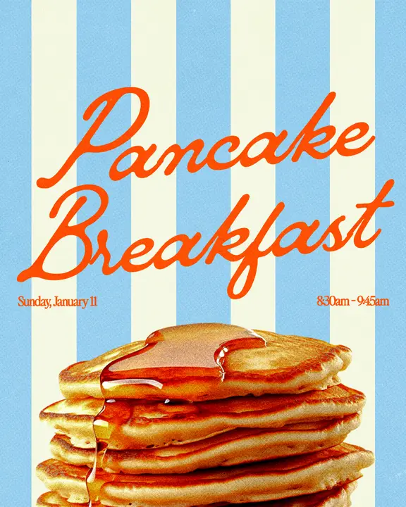 Pancake Breakfast: social post