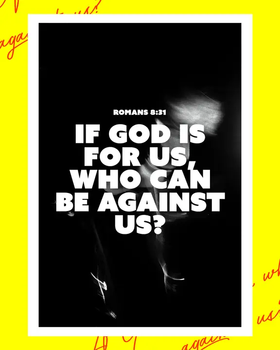 If God Is For Us: social post