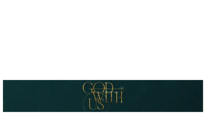 God With Us: lower third