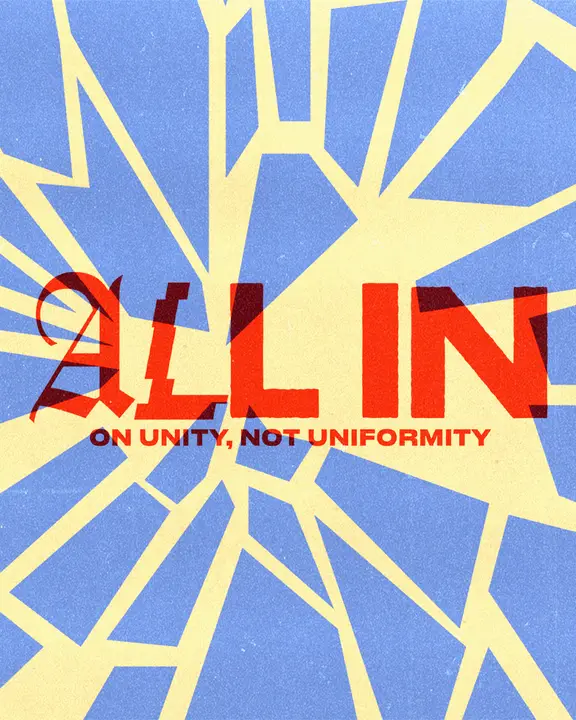 All In: social post