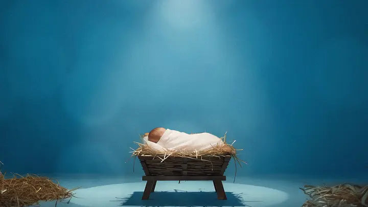 Jesus: blank background