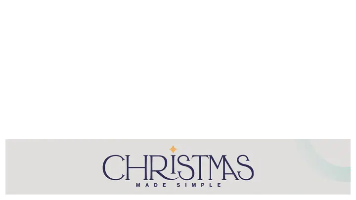 Christmas Made Simple: lower third