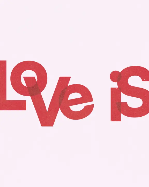 Love Is: social post