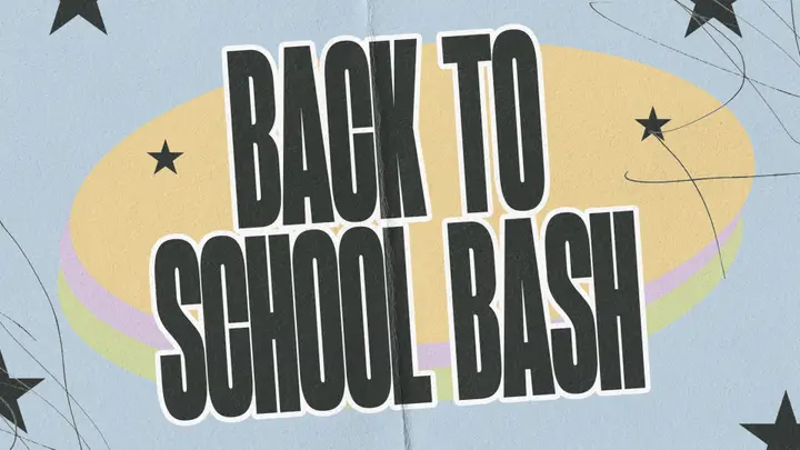 Back to School Bash: 4K slide
