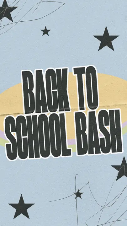 Back to School Bash: story