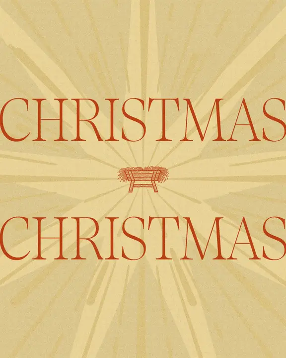 Christmas: social post