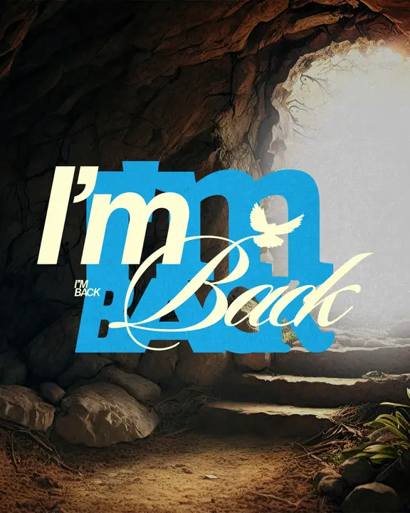 I’m Back: social post