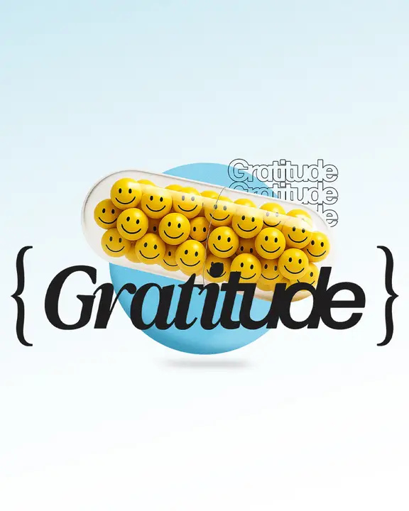 Gratitude: social post