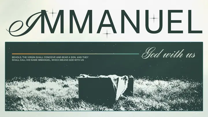 Immanuel God With Us: HD slide