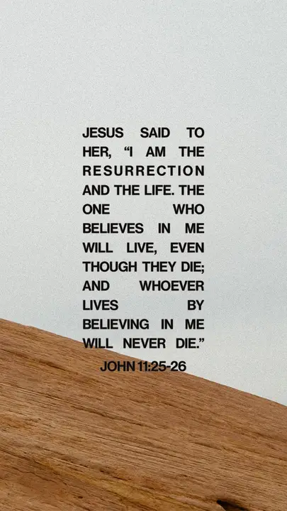 The Resurrection and the Life: story