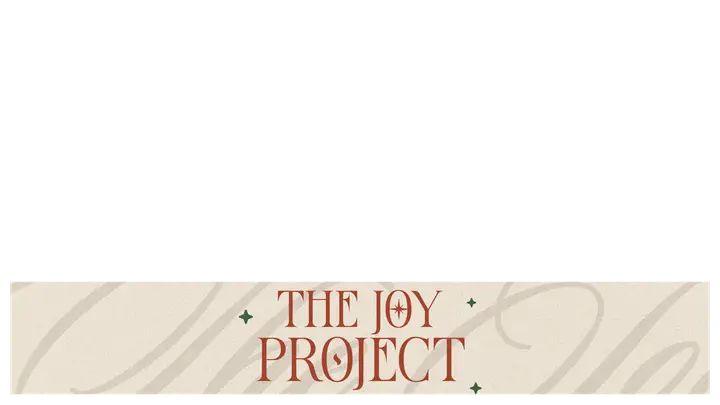 The Joy Project: lower third