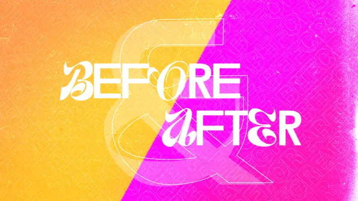 Before And After: 4K slide