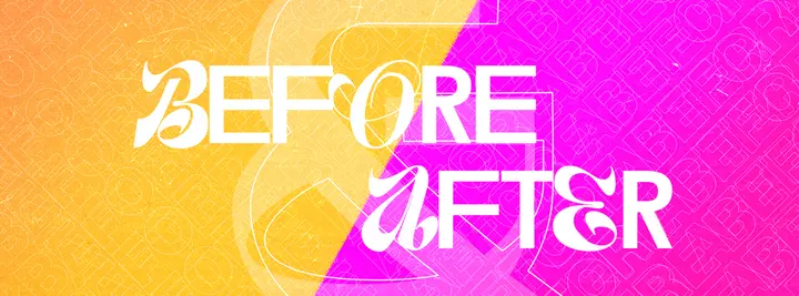 Before And After: facebook cover