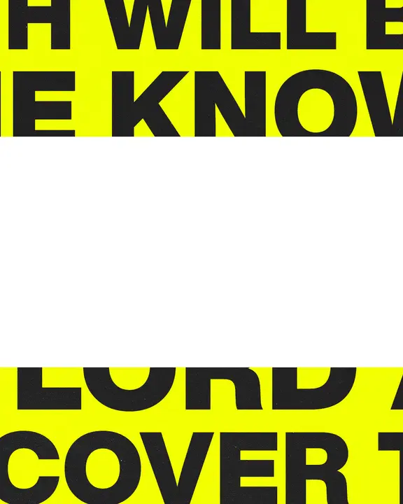 Knowledge of the Glory: social post · blank