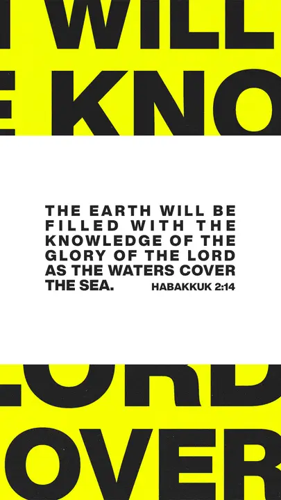 Knowledge of the Glory: story