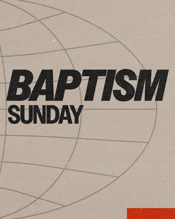 Baptism Sunday: social post