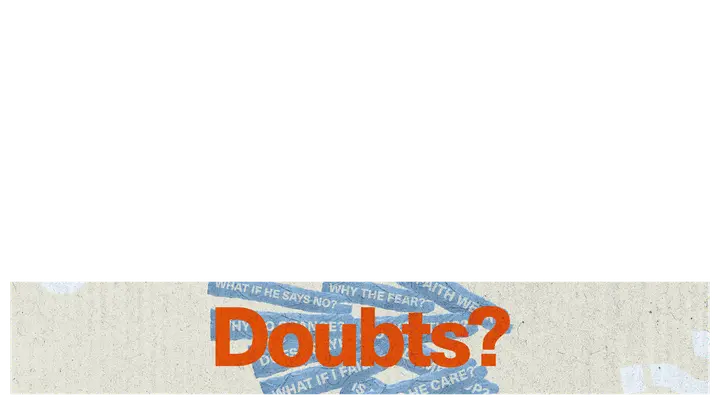 Doubts?: lower third