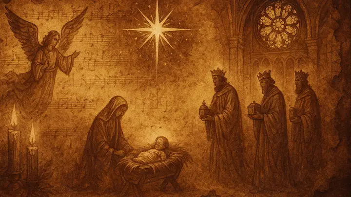 Lessons and Carols: blank background