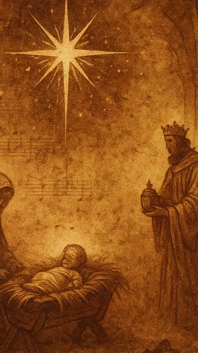 Lessons and Carols: story · blank