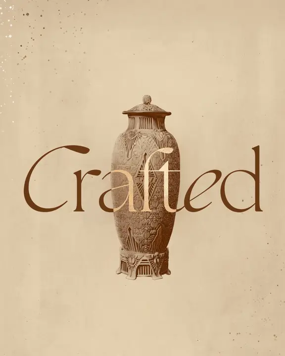 Crafted: social post