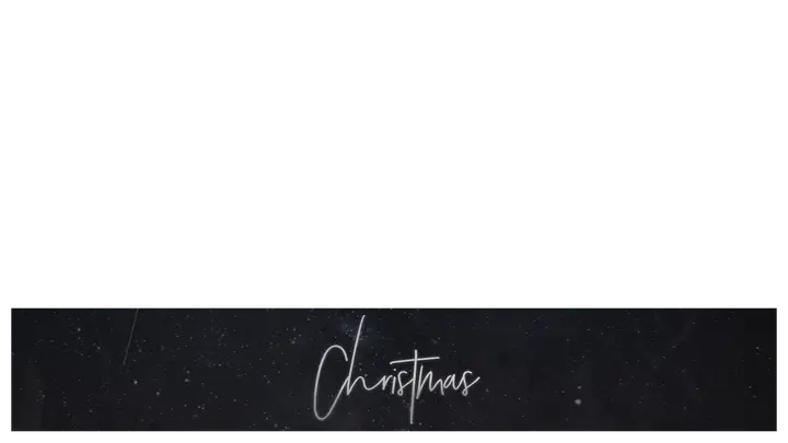 Christmas: lower third
