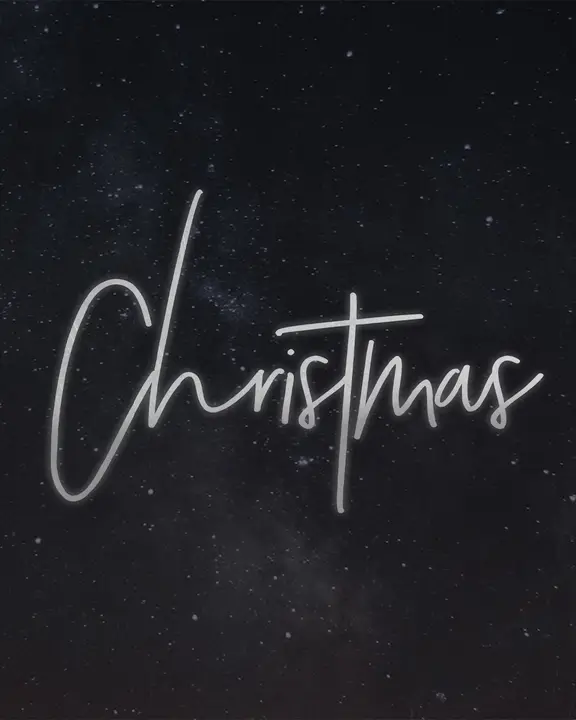 Christmas: social post
