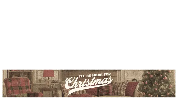 I’ll Be Home For Christmas: lower third