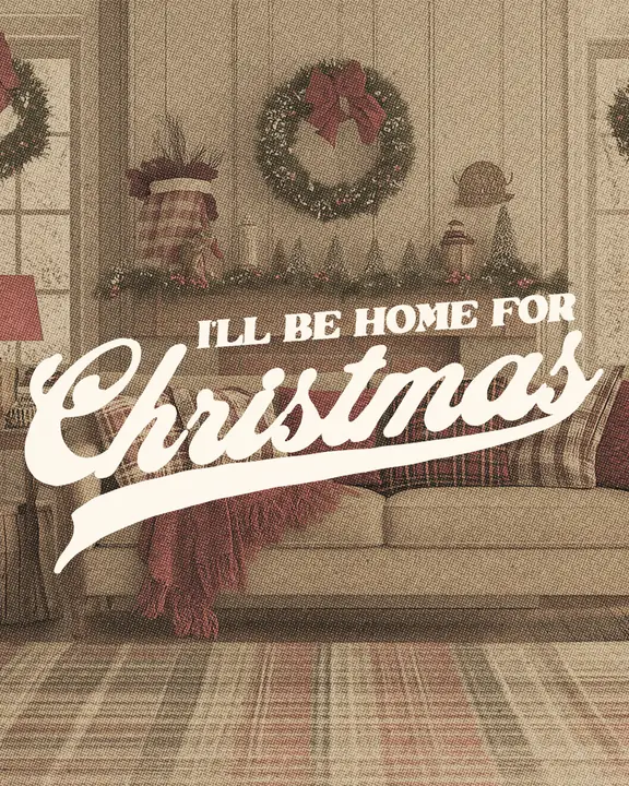 I’ll Be Home For Christmas: social post