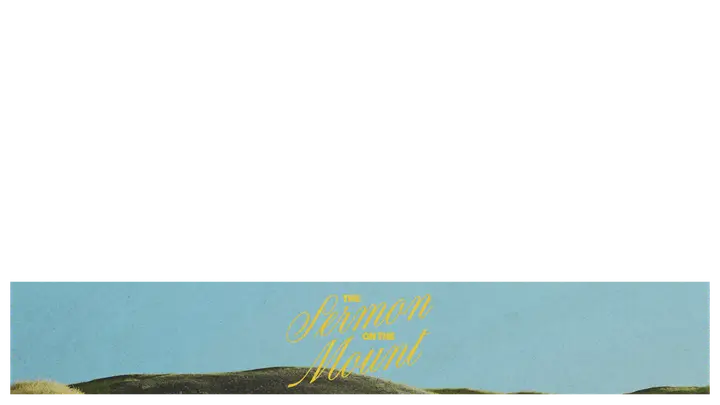 Sermon on the Mount: lower third