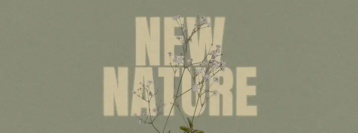 New Nature: facebook cover