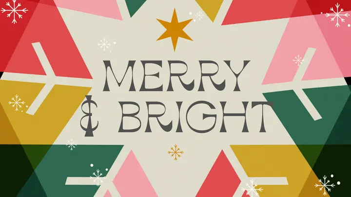 Merry and Bright: HD slide