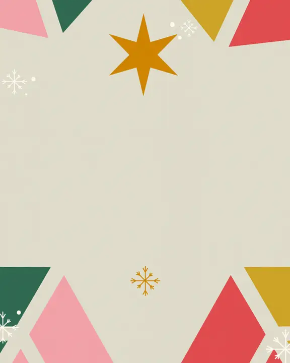 Merry and Bright: social post · blank