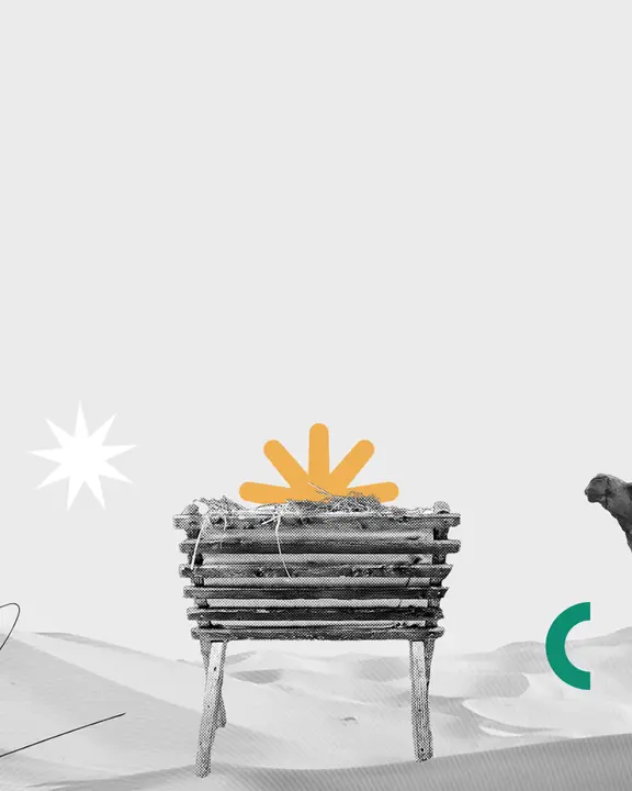 Christmas Collage: social post · blank