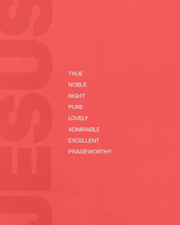 True Noble Right Pure Lovely: social post