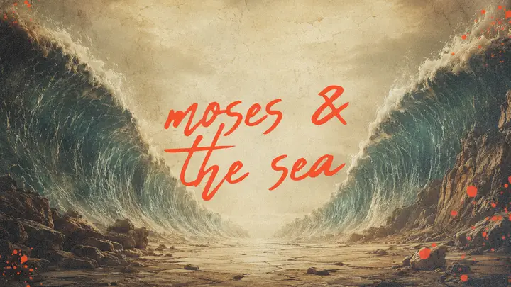 Moses and the Sea: HD slide